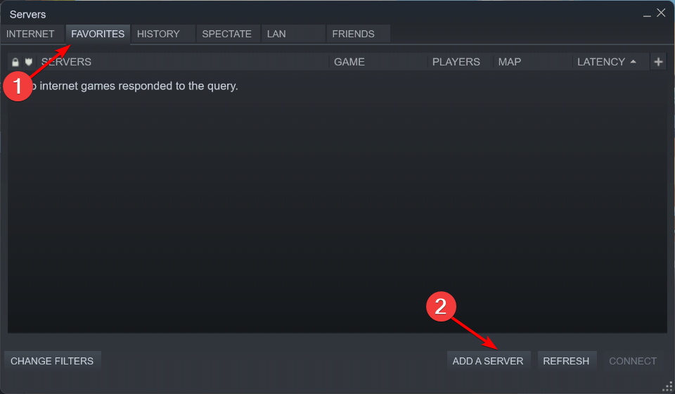 вкладка-favorites-добавить-сервер Steam Server Browser