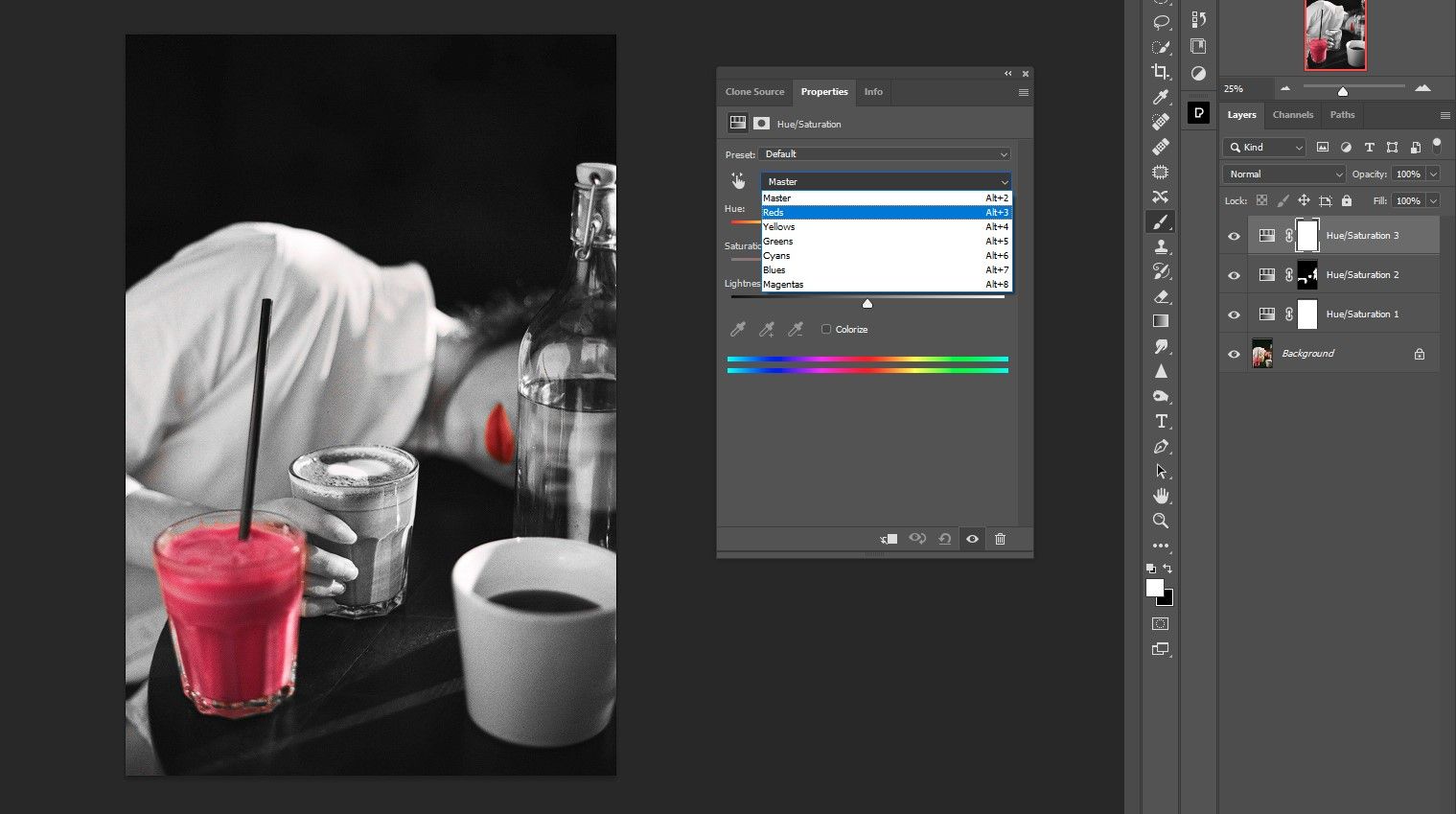 переключиться на канал красных