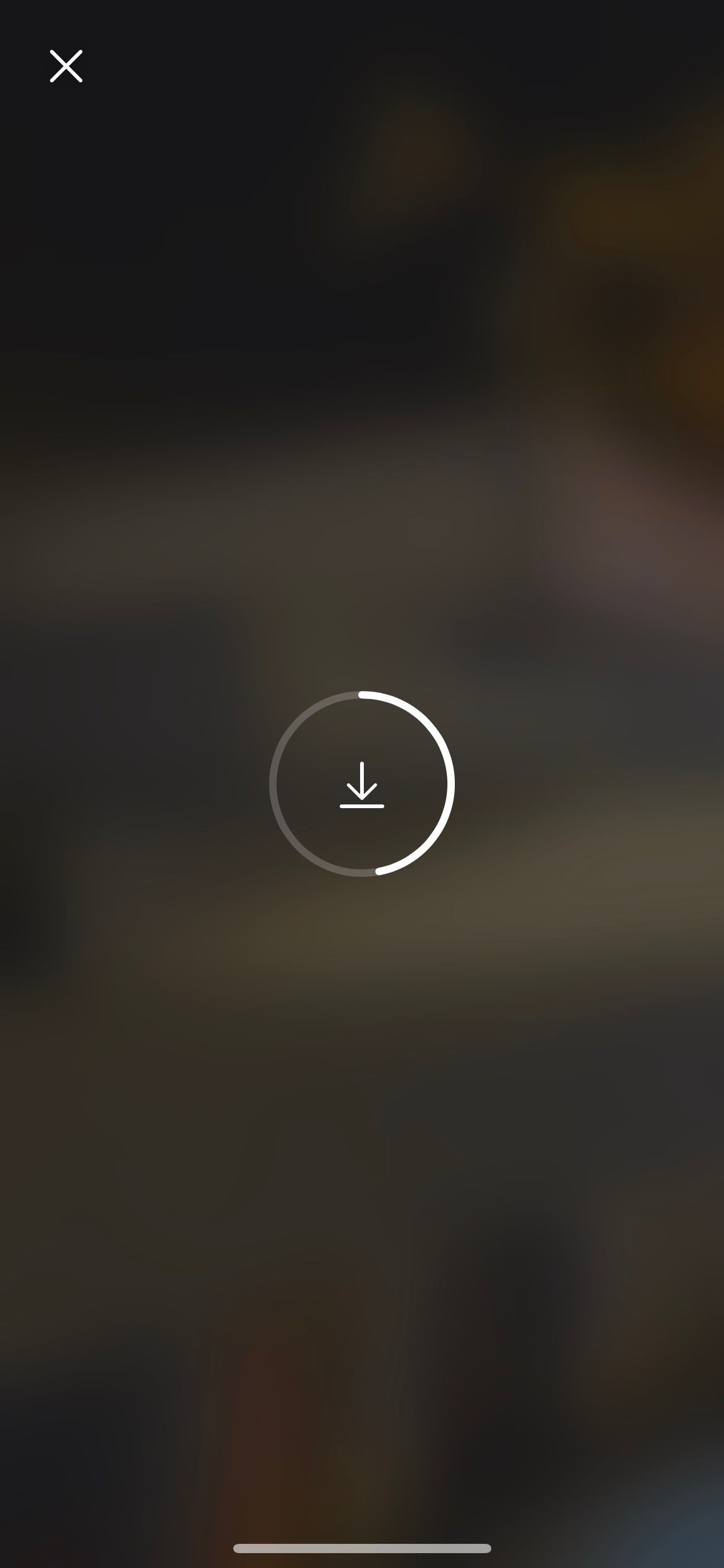 экспорт видео в процессе в Spark Camera