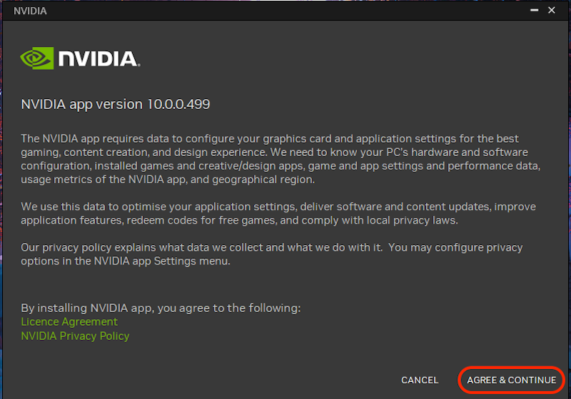 условия nvidia