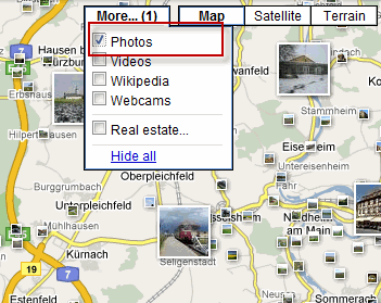 Panoramio: загрузка и геотегинг фото для Google Maps