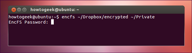 Запрос пароля при монтировании EncFS