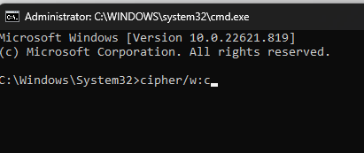 Шифрование/перезапись данных