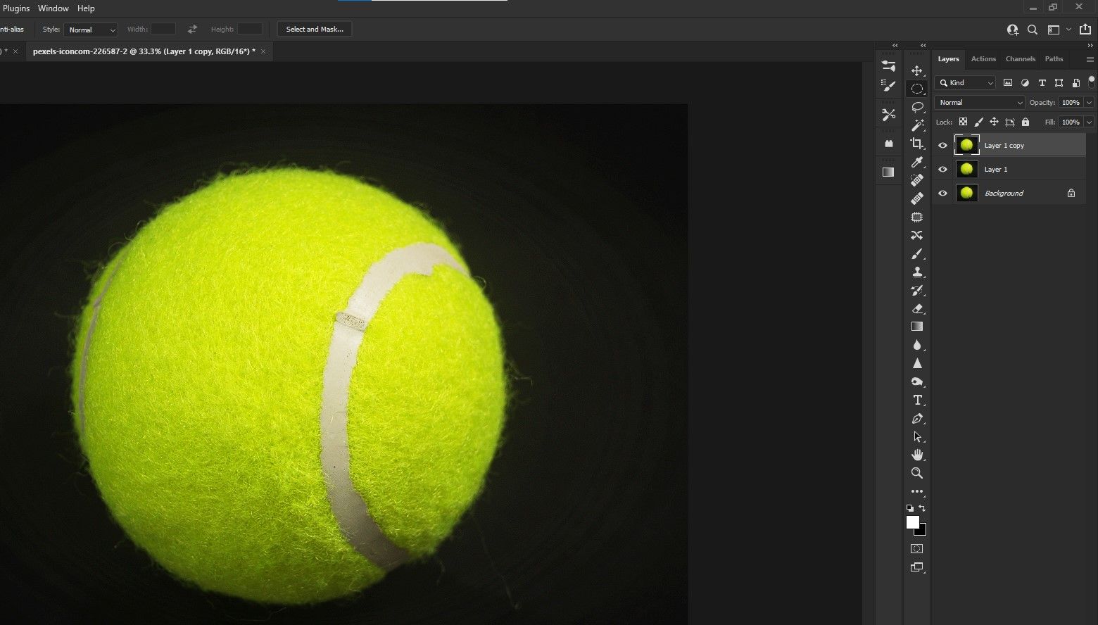Шаг 1: Ctrl + J дважды
