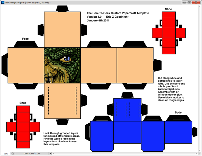 Вставка изображения в маску квадрата