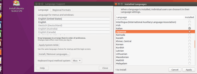 unity language support install