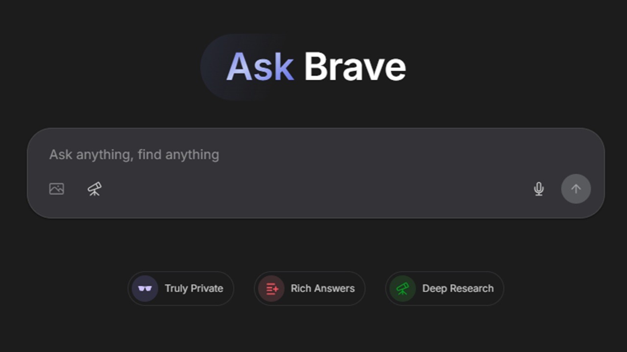 Ask Brave — Private KI-Suche und Chat