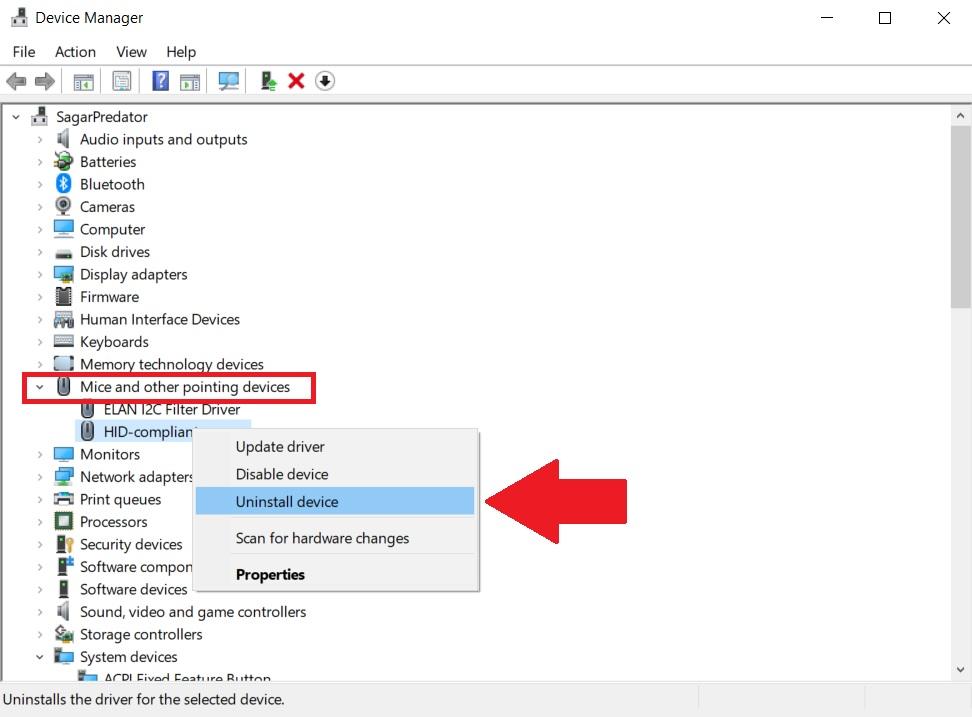 Windows 10 터치패드가 작동하지 않을 때 해결 가이드