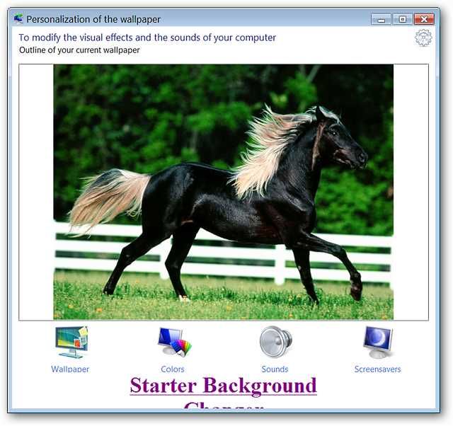 Превью выбора перед закрытием окна персонализации