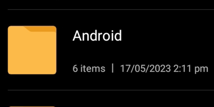 Android File Manager Android Folder