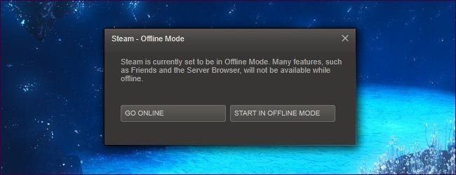 Steam: автономный режим и запуск игр офлайн