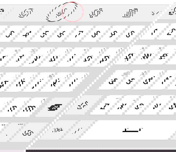 Микрофон Gboard для голосового ввода в Chrome