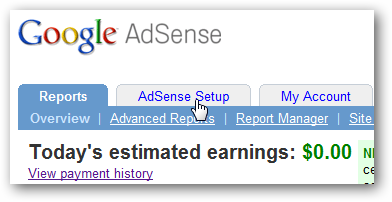 Создание рекламного блока в интерфейсе AdSense