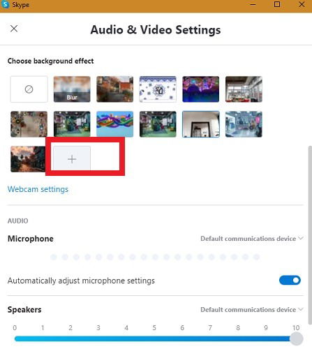 Проверка аудио и фоновые эффекты в Meet Now