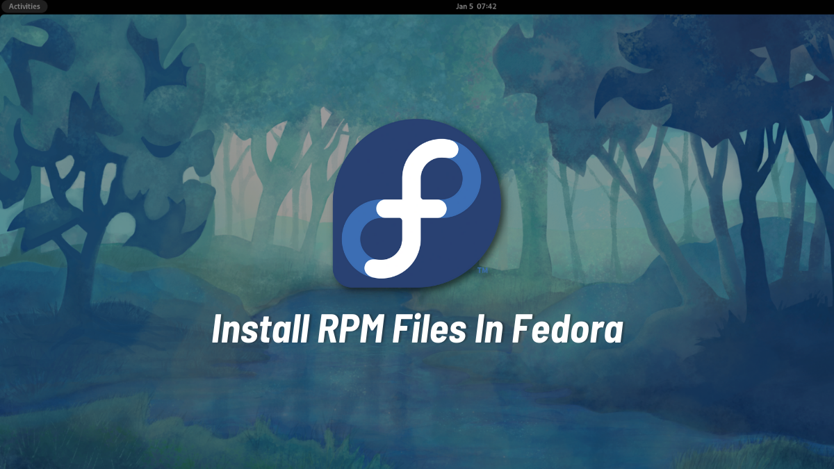 Как установить RPM в Fedora и RHEL