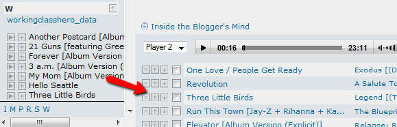 Просмотр каталога и проигрывание треков в окне браузера