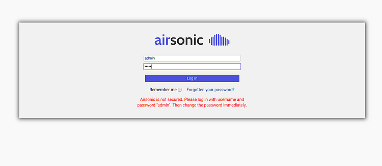 Установка AirSonic на CentOS 8 — пошагово
