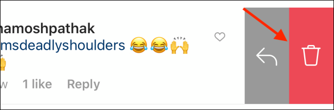 Нажмите кнопку удаления на iPhone