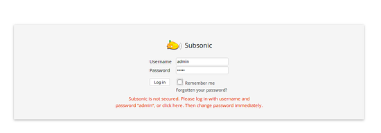 Установка Subsonic на Ubuntu 18.04