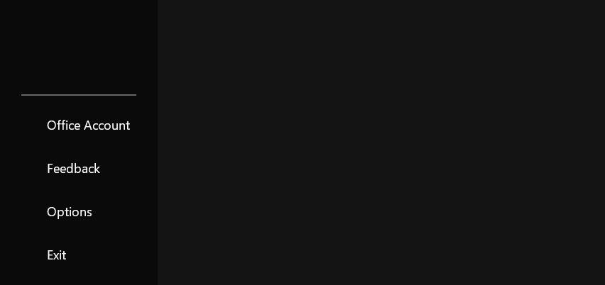 Выберите Параметры на вкладке Файл в Outlook