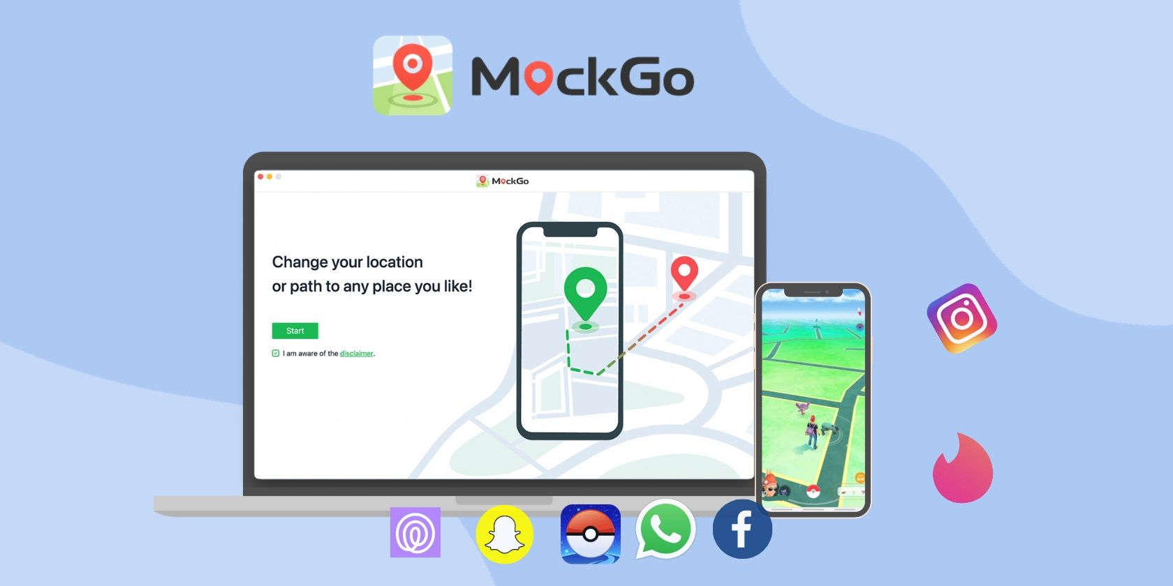 Foneazy MockGo: подмена GPS на iPhone
