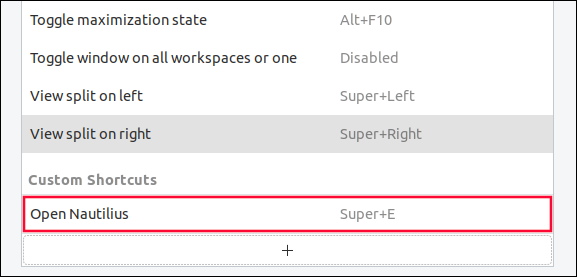 Новое сочетание в списке пользовательских сочетаний