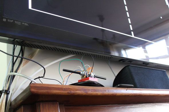 Финальная сборка Arduino Pong с выводом на телевизор