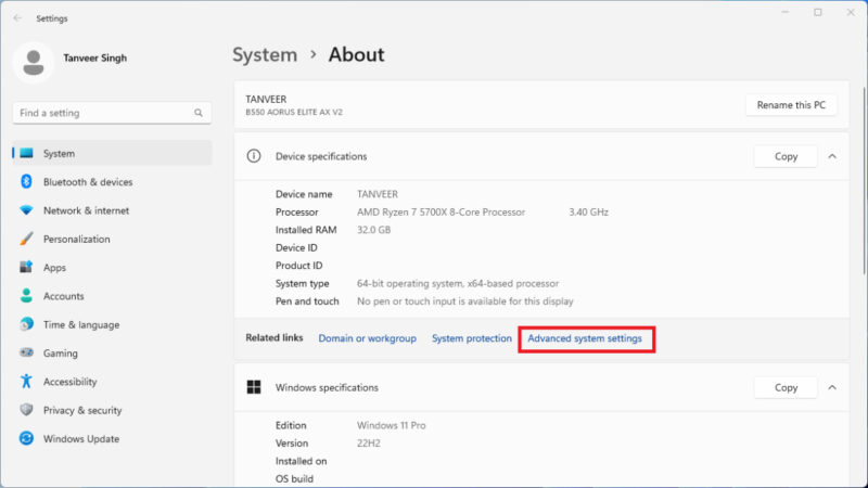 Pagefile in Windows: Größe und Speicherort ändern