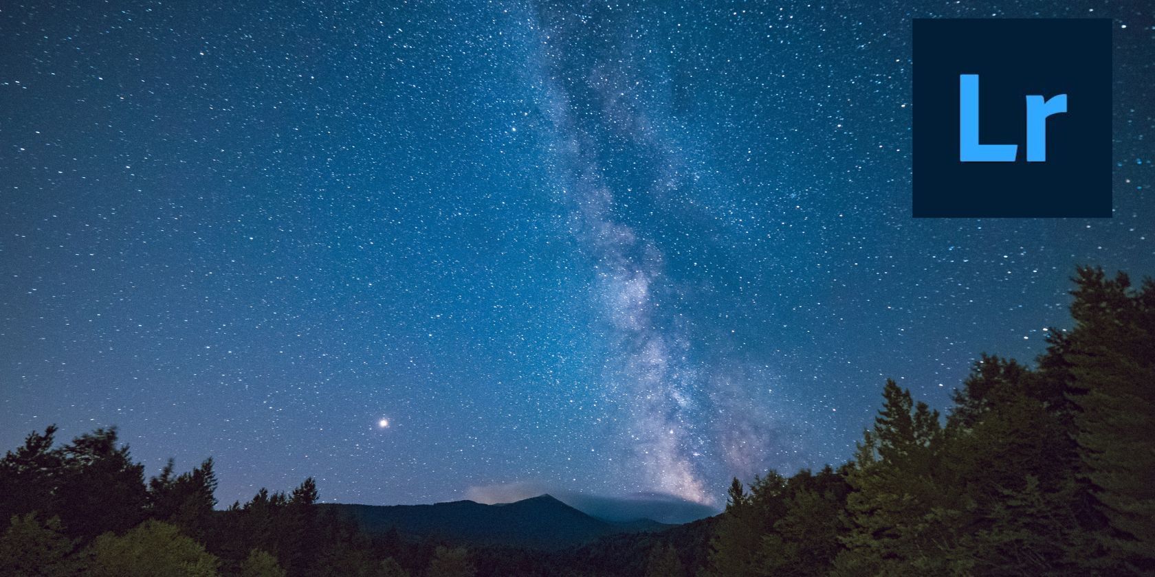 Редактирование ночного неба в Lightroom Mobile