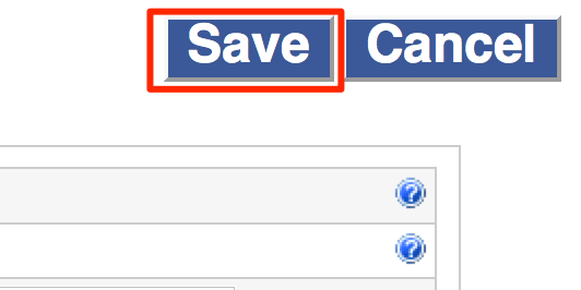 Кнопка Save в настройках Social Fixer