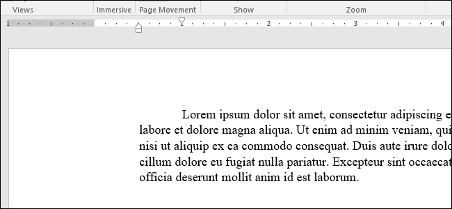 Отступ первой строки абзаца