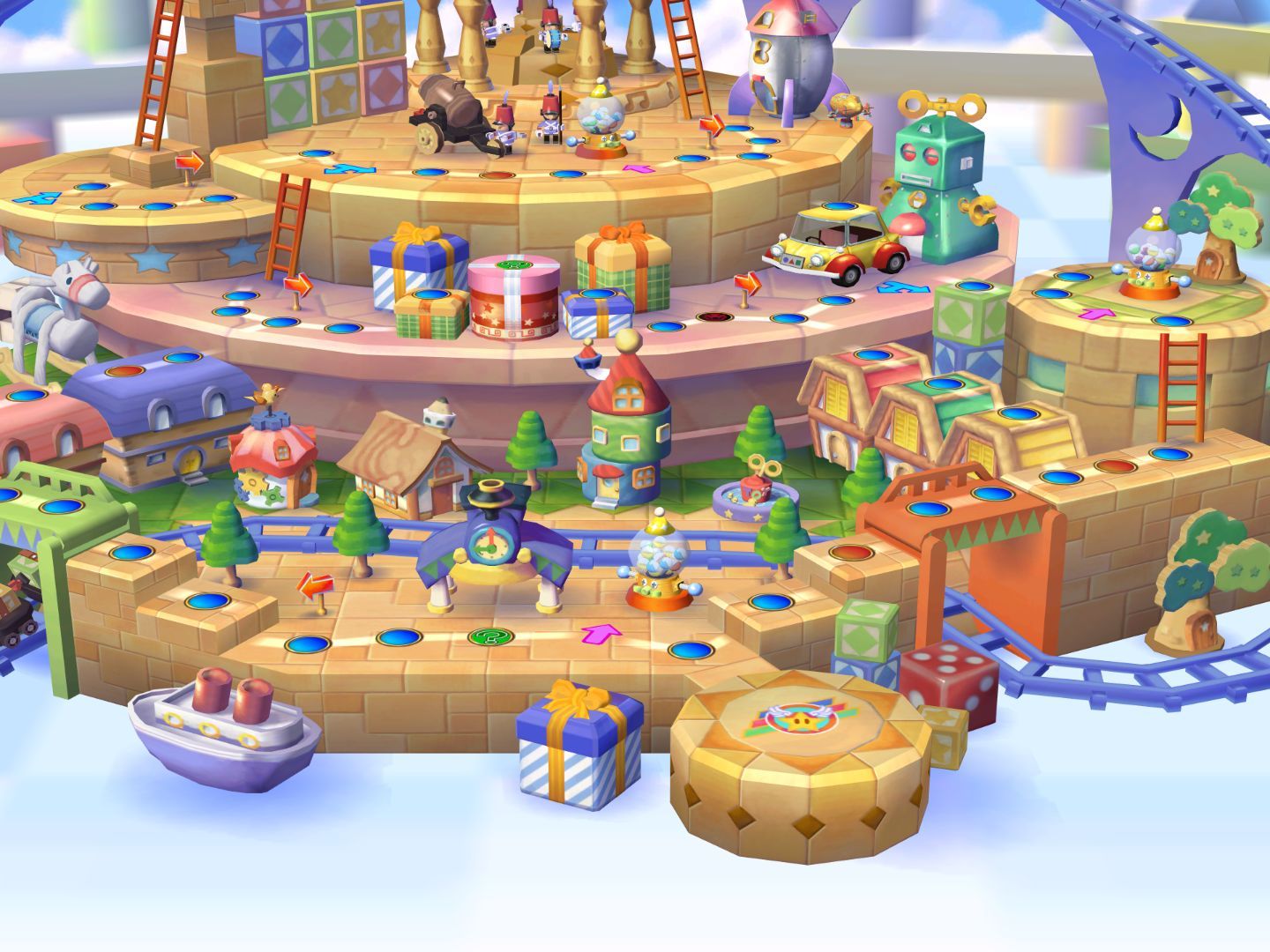 Dolphin запускает Mario Party 5.