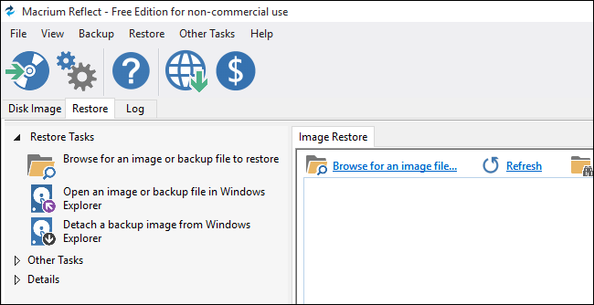 Подключить образ Macrium Reflect и извлечь файлы