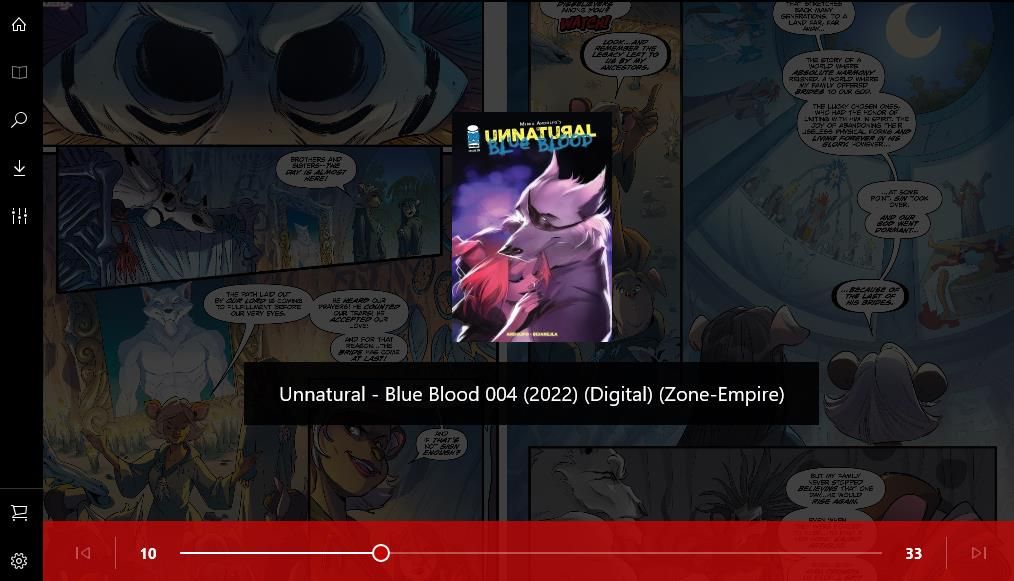 Ползунок страницы в Cover