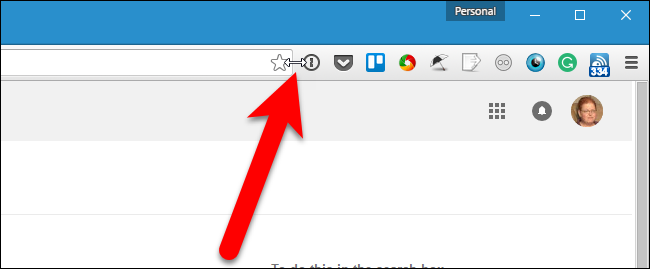 Курсор в виде двунаправленной стрелки на границе панели инструментов для её изменения размера