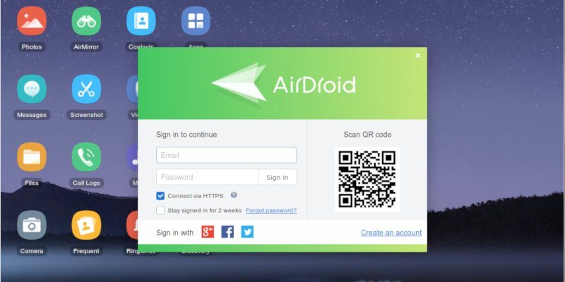 Как пользоваться AirDroid на Linux