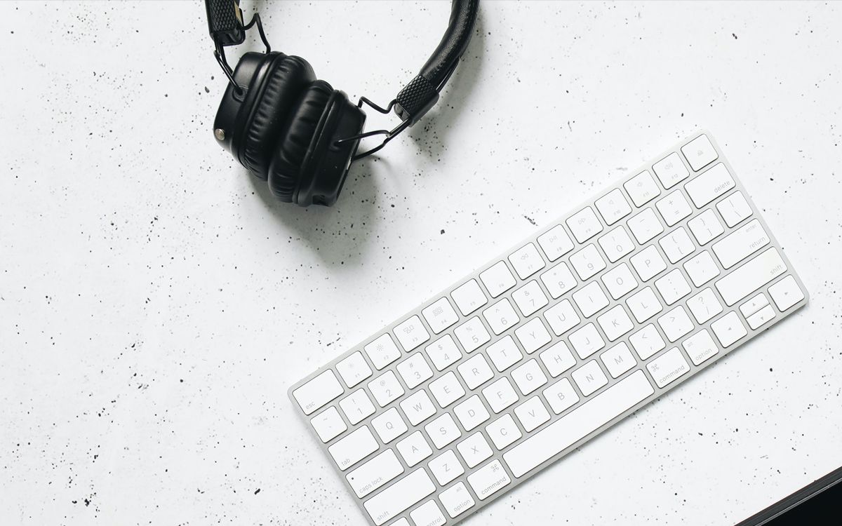 Клавиатура Apple крупный план