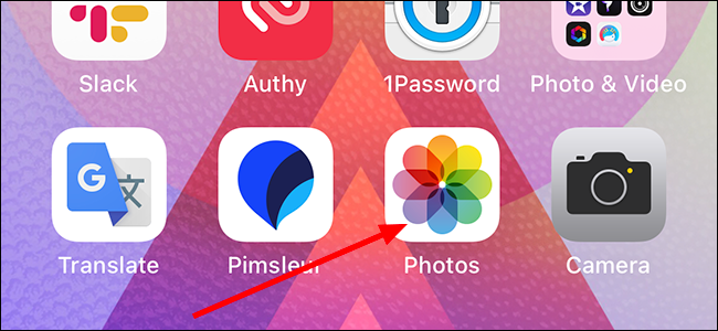 Видео в приложении Фото