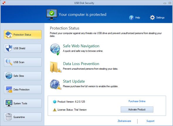 Защищённый USB