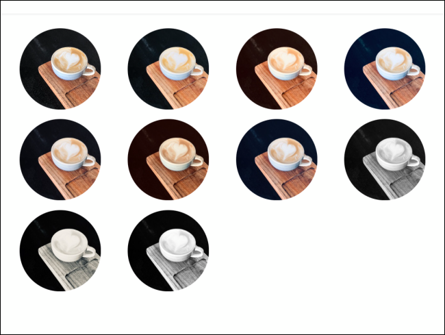 Примените фильтр и нажмите Готово