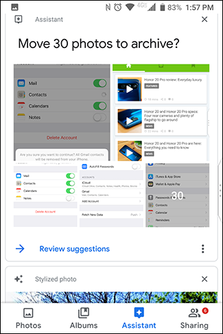 Поиск по лицам и местам в Google Photos