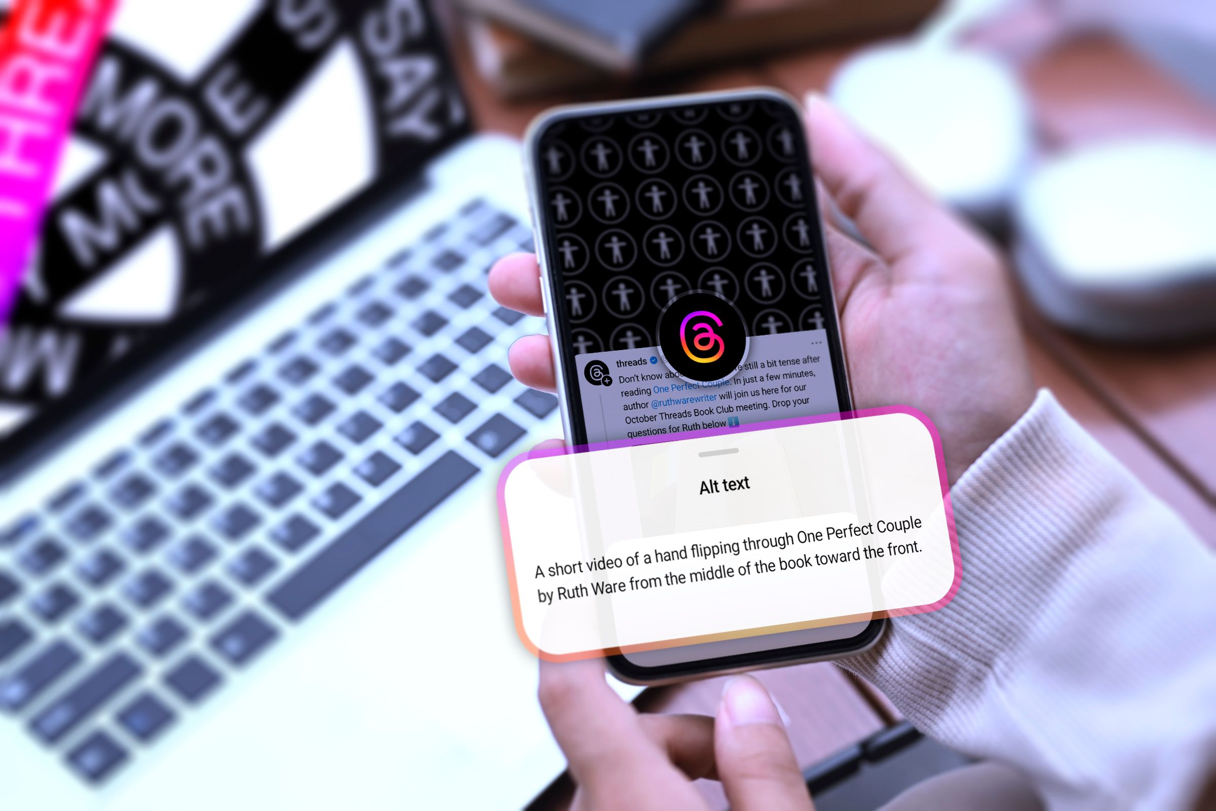 Как включить alt‑текст в Threads