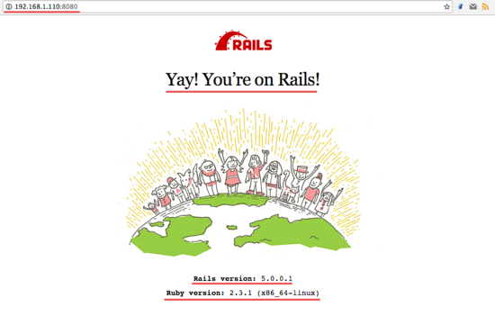 Приложение Ruby on Rails в браузере