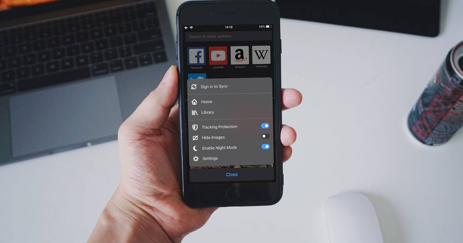Синхронизация Firefox между устройствами