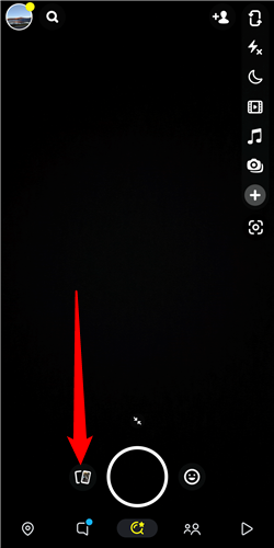Нажмите на иконку фотографий или проведите вверх от нижнего края экрана, чтобы открыть Memories