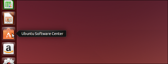 Открытие Ubuntu Software Center