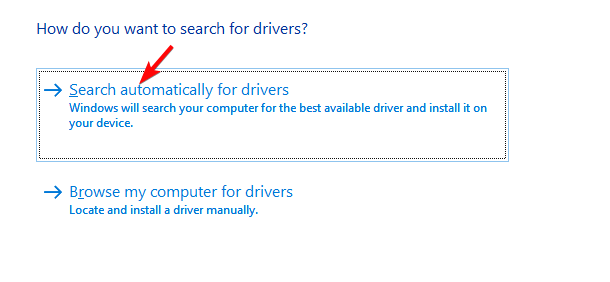 Поиск драйверов автоматически