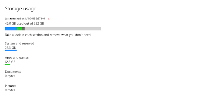 Как освободить место: Параметры хранилища Windows 10