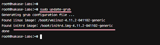 Удаление старого ядра Ubuntu 16.04