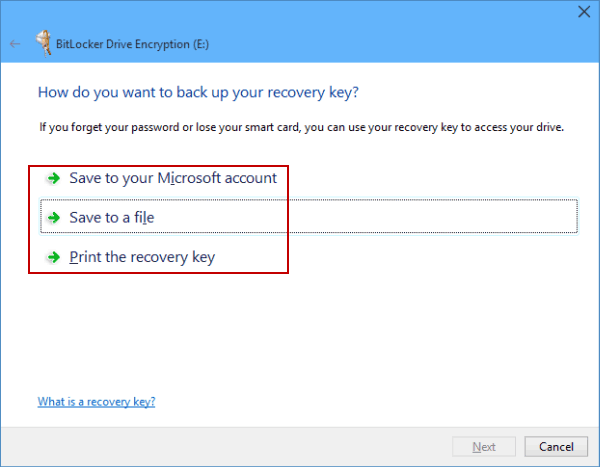 Lock Drive with Password in Windows 10